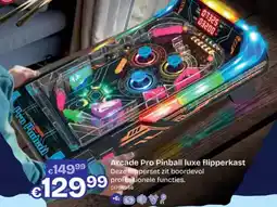 Dreamland Arcade Pro Pinball luxe flipperkast aanbieding