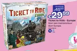 Dreamland Ticket to Ride - Europe aanbieding