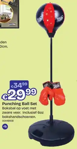 Dreamland Punching Ball Set aanbieding
