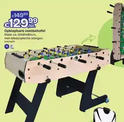 Dreamland Opklapbare voetbaltafel aanbieding