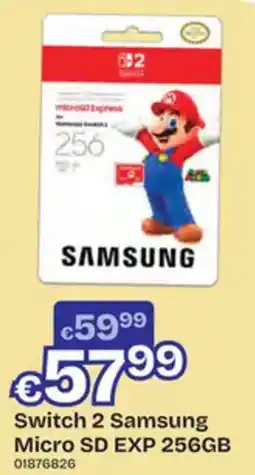 Dreamland Switch 2 Samsung Micro SD EXP aanbieding
