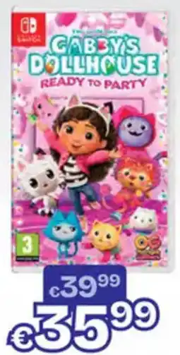 Dreamland Gabby's Dollhouse Ready to Party aanbieding