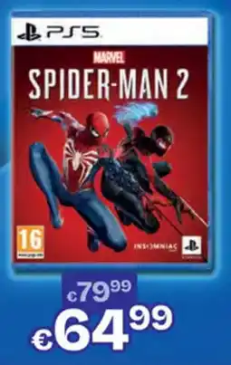 Dreamland PS5 Marvel Spider-Man 2 aanbieding
