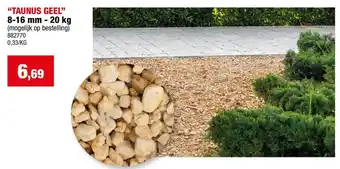 Hubo Taunus Geel aanbieding