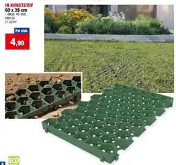 Hubo Grastegels In Kunststof aanbieding