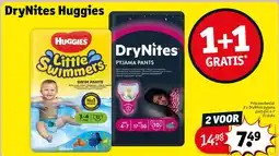 Kruidvat DryNites Huggies aanbieding