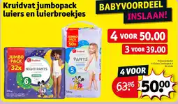 Kruidvat Kruidvat jumbopack luiers en luierbroekjes aanbieding