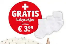 Kruidvat babysokjes aanbieding