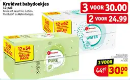 Kruidvat Kruidvat babydoekjes aanbieding