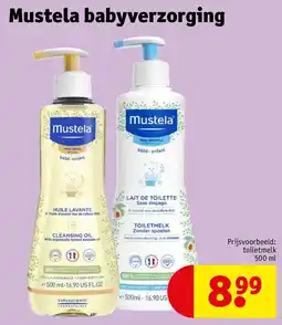 Kruidvat Mustela babyverzorging aanbieding