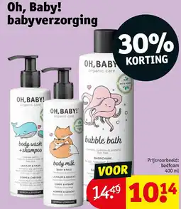 Kruidvat Oh, Baby! babyverzorging aanbieding