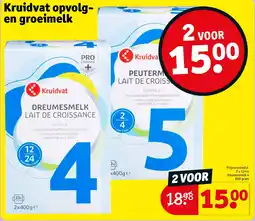 Kruidvat Kruidvat opvolgen groeimelk aanbieding