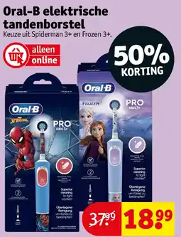 Kruidvat Oral-B elektrische tandenborstel aanbieding