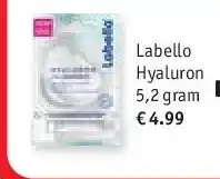 Kruidvat Labello Hyaluron 5,2 gram aanbieding