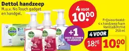 Kruidvat Dettol handzeep aanbieding