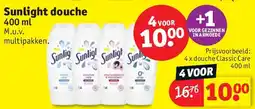 Kruidvat Sunlight douche aanbieding