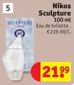 Kruidvat Nikos Sculpture 100 ml aanbieding