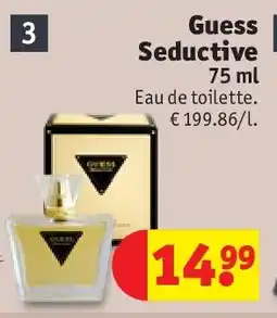 Kruidvat Guess Seductive 75 ml aanbieding