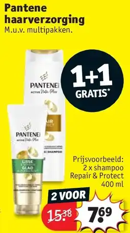 Kruidvat Pantene haarverzorging aanbieding