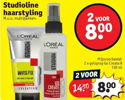 Kruidvat Studioline haarstyling aanbieding