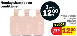 Kruidvat Monday shampoo en conditioner aanbieding