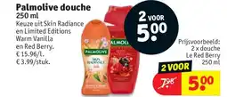 Kruidvat Palmolive douche aanbieding