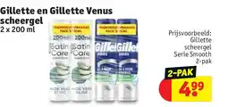 Kruidvat Gillette en Gillette Venus scheergel aanbieding