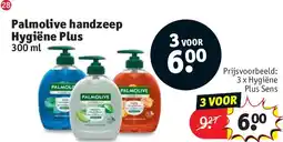 Kruidvat Palmolive handzeep Hygiëne Plus aanbieding