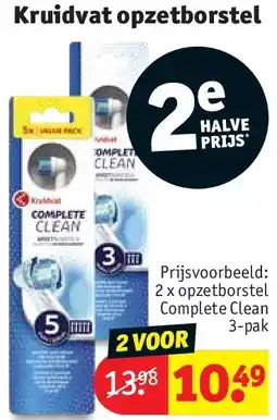 Kruidvat Kruidvat opzetborstel aanbieding