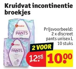 Kruidvat Kruidvat incontinentie broekjes aanbieding