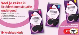 Kruidvat Kruidvat menstruatieondergoed aanbieding