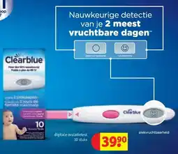 Kruidvat digitale ovulatietest 10 stuks aanbieding