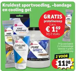 Kruidvat Kruidvat sportvoeding, -bandage en cooling gel aanbieding
