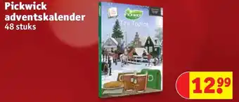 Kruidvat Pickwick adventskalender aanbieding