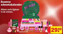 Kruidvat Essence adventskalender aanbieding