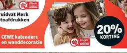 Kruidvat CEWE kalenders en wanddecoratie aanbieding