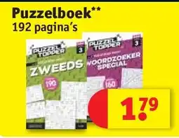 Kruidvat Puzzelboek aanbieding