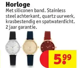 Kruidvat Horloge aanbieding