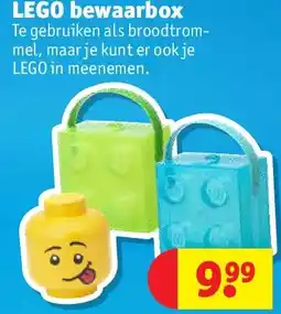 Kruidvat LEGO bewaarbox aanbieding