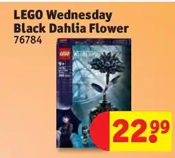 Kruidvat LEGO Wednesday Black Dahlia Flower aanbieding