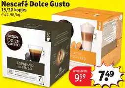 Kruidvat Nescafé Dolce Gusto aanbieding