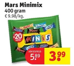 Kruidvat Mars Minimix aanbieding