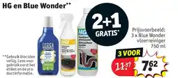 Kruidvat HG en Blue Wonder aanbieding