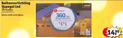 Kruidvat Buitenverlichting ijspegel led aanbieding