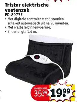 Kruidvat Tristar elektrische voetenzak aanbieding