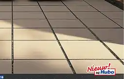 Hubo Terrastegels Beton aanbieding