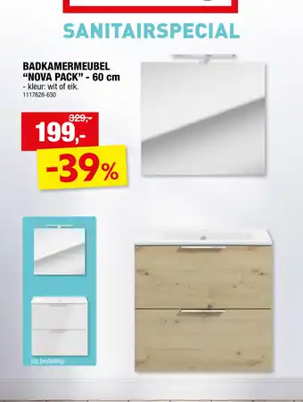 Badkamermeubel Nova Pack