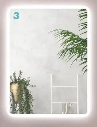 Hubo Spiegel met Led Verlichting aanbieding
