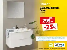 Hubo Bolo Badkamermeubel aanbieding