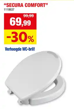 Hubo Vernieuwd Assortiment WC Brillen! Secura Comfort aanbieding